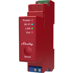 Shelly Pro 1pm Ρελέ Ράγας Ισχύος 16A με Τάση 230V SHELLY_PRO_1PM