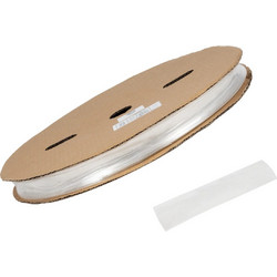 GLOBOSTAR(R) SHRINKTUBE 79813 Θερμοσυστελλόμενο Μακαρόνι Στεγανοποίησης για Neon Flex LED Αδιάβροχο IP65 - Διάφανο - Μ100 x Π1.6 x Υ1.6cm/Π0.8 x Υ0.8cm