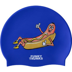 Funky Trunks Hot Dawg Σκουφάκι Κολύμβησης Σιλικόνης FUNKY TRUNKS blue
