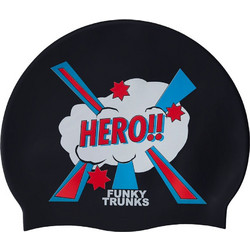 Funky Trunks Big Funky Hero Σκουφάκι Κολύμβησης Σιλικόνης FUNKY TRUNKS blue