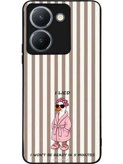Sonique Θήκη Stripe Stories Series για VIVO Y36 4G / VIVO Y36 5G / VIVO Y27 5G / VIVO Y27s I Lied