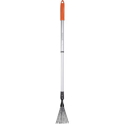 Τηλεσκοπική Τσουγκράνα Φύλλων Black & Decker Ατσάλινη 78-111 cm Black/Orange 871125223529