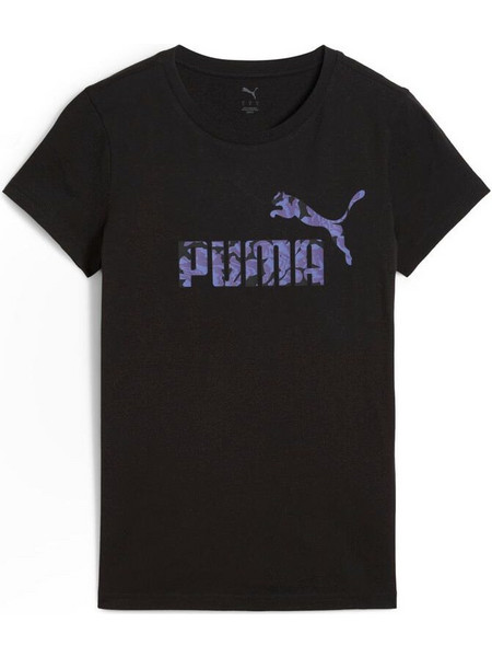 Puma ESS NATURE 2.0 Tee Γυναικείο Κοντομάνικο (684986-01) Μαυρο