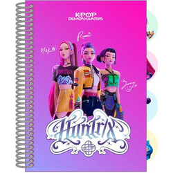 Μπλοκάκι Σημειώσεων Σπιράλ K-Pop Demon Hunters Huntr/X A5 80φ