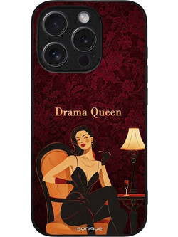 Sonique Diva Series Back Cover Drama Queen (iPhone 15 Pro)