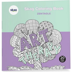 Colouring Book: Art Therapy (Βιβλίο ζωγραφικής) - Zentagle - Skag
