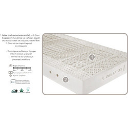 Linea Strom Latex Υπέρδιπλο 170cm