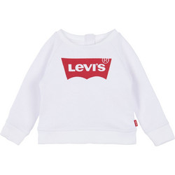 Levis Φούτερ Core Key Item Logo Crew 1E6660-W5J Λευκό Κορίτσι