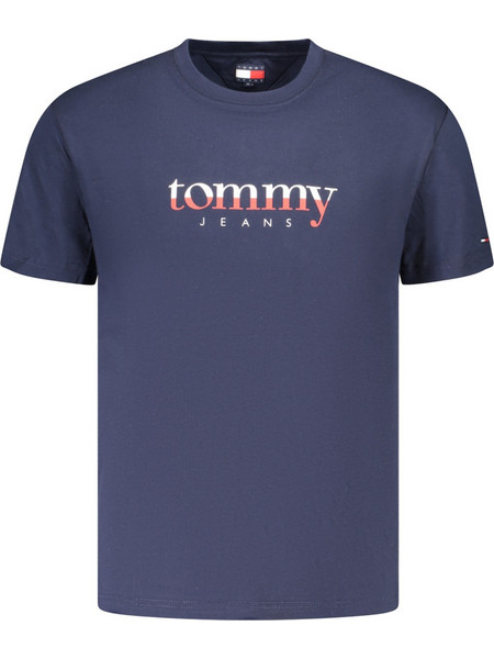 TOMMY HILFIGER MEN'S SHORT-SLEEVE T-SHIRT BLUE Μπλε
