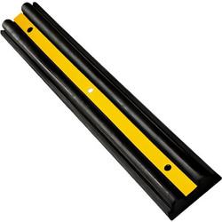 Προστατευτικό τοίχου parking λαστιχένιο Cresman 1000x160x50mm