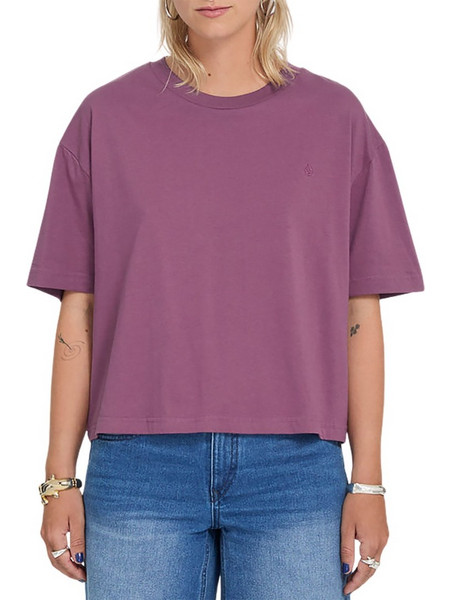 VOLCOM STONE BLANKS UP W T-SHIRT ORCHID