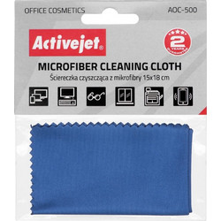 Activejet AOC-500 Microfiber cleaning cloth 15x18cm AOC-500