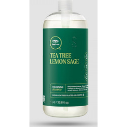 Paul Mitchell Lemon Sage Thickening Σαμπουάν για Όγκο & Ψαλίδα για Λεπτά & Ταλαιπωρημένα Μαλλιά 1000ml