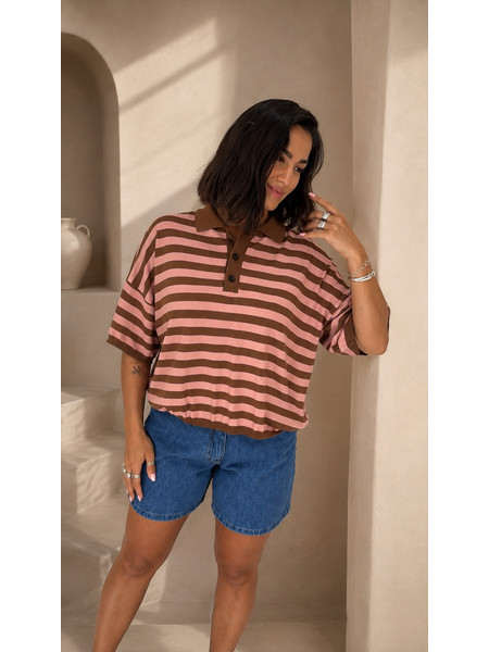 Vicolo Zoya top - print