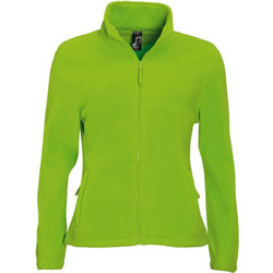Sol's North Γυναικεία Ζακέτα Fleece Κοντή με Φερμουάρ Lime 54500-281