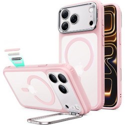ESR Classic Hybrid Flex Stand MagSafe Back Cover Frosted Bubblegum Pink (iPhone 18 Pro Max / 17 Pro Max)