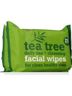 Xpel Tea Tree Μαντηλάκια Ντεμακιγιάζ 2x25τμχ
