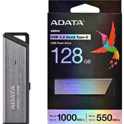 Adata Elite UE800 128GB USB Stick 3.2 Gen 2 με USB-C