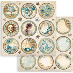 Stamperia Χαρτί Scrapbooking 30,5X30,5cm Διπλής Όψης- Rounds