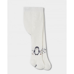 BOBOLI Thick tights for baby girl -BCI - 144032 - ΚΟΡΙΤΣΙ - OFF WHITE
