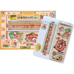 Σχολικό Σετ 6τμχ Capybara 22x15εκ. 703637