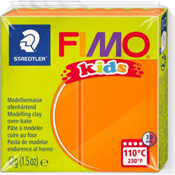ΠΗΛΟΣ STAEDTLER 42gr FIMO-KIDS 4 ORANGE