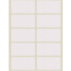 Αυτοκόλλητες Ετικέτες Λευκές No19 48x29mm 40 Φύλλα 10 Ετικέτες ανα φύλλο