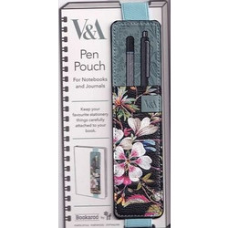 Στήριγμα Στυλό Βιβλίου Bookaroo V&A Black Floral