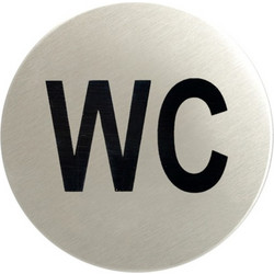 520 Σήμανση Inox WC 8εκ