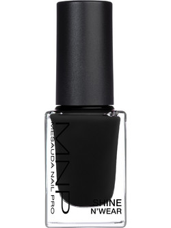 Mesauda Shine N'Wear Back To Black Gloss Βερνίκι Νυχιών Μακράς Διαρκείας Quick Dry 10ml