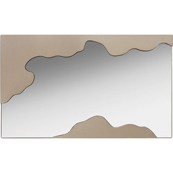 ΚΑΘΡΕΦΤΗΣ MDF ΜΠΕΖ 60x7x100cm ESTHETI EUROLAMP Beige Μπεζ Mdf,Mirror Mdf,Καθρέφτης