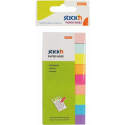ΣΕΛΙΔΟΔΕΙΚΤΕΣ Stick'N ΧΑΡΤΙΝΟΙ 50x12mm RAINBOW ΣΕΤ 9χ50Φ