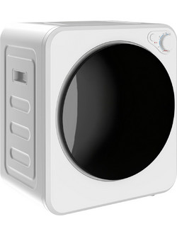HOMCOM B61-018V90WT Στεγνωτήριο Ρούχων 2.5kg 800/400W Λευκό