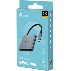 Docking Station Type-C to 4K HDMI, 1x USB 3.0 ,USB-C PD 100W