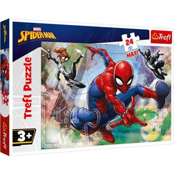 Παιδικό Puzzle Trefl Spider-Man & 2 Ήρωες 24 Κομμάτια
