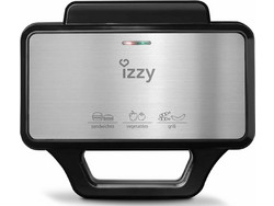 Izzy XL Baggetta IZ-2007 Τοστιέρα Γκριλιέρα για 2 Τοστ 1000W
