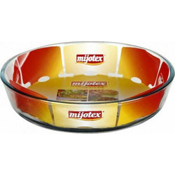 Venus Mijotex Πυρίμαχο Γυάλινο Ταψί Στρογγυλό 26cm 2.1lt