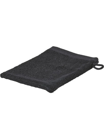 Zone Denmark Γάντι/Πετσέτα Μπάνιου Βαμβακερή 21x15,5 - Sauna Black