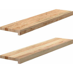 vidaXL Περβάζια παραθύρων 2 τεμ. 90x20x2 εκ. Ακατέργαστο Μασίφ Δρυός