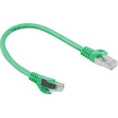 Lanberg U/UTP Cat.6 Καλώδιο Δικτύου Ethernet 0.25m Green