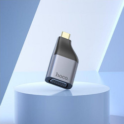 Αντάπτορας Hoco UA34 USB-C σε VGA 2k Γκρι