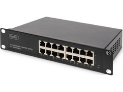 Digitus DN-80115 Unmanaged L2 Switch με 16 Θύρες Ethernet 1Gbps