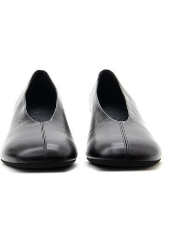 POEVE WOMEN PUMPS ASTRA MID HEEL LEATHER