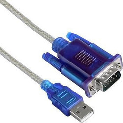 Μετατροπέας USB σε Serial DB9 M M 1 8m Prolific PL2303