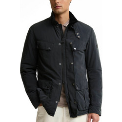 Barbour International 90th Anniversary Duke Casual Ανδρικό Μπουφάν Μαύρο