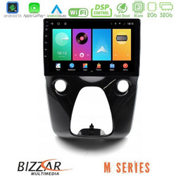 Bizzar M Series Android16 U-M-TY1560 Ηχοσύστημα Αυτοκινήτου με Οθόνη 10" & GPS