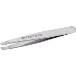 Tweezerman Τσιμπιδάκι Φρυδιών με Λοξή Μύτη Mini Slant Ασημί