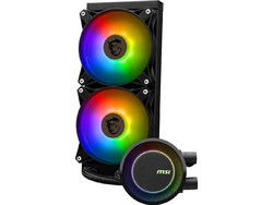 MSI MAG CoreLiquid E240 Black Υδρόψυξη CPU 120mm RGB για Socket 115x / AM4 / 1200 / 1700 / AM5