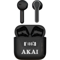 Akai BTE-J101 Ακουστικά Bluetooth In Ear Black