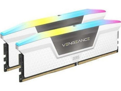 Corsair Vengeance RGB 64GB (2X32GB) DDR5 RAM 6000MHz C30 White